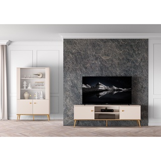 szafka 160 rtv z nogami Selgin 05 glamour stolik pod telewizor komoda