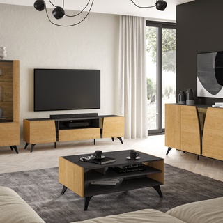 komoda 170 z LED barkiem Toscania 04 duża szeroka szafka elegancka