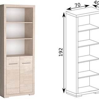 regał 70 z szafką półkami Vegas 34 duży słupek na książki zabawki