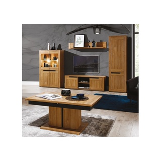 zestaw meblościanka York 1a ława witryna szafka rtv szafa z półkami