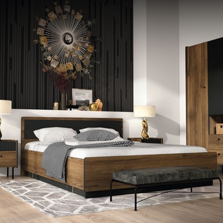 szafka 42 nocna z szufladami nogami Prestigo 12 loft stolik nocny