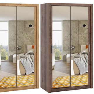 zestaw mebli sypialnianych Bono 1L łóżko szafa komoda stolik komplet