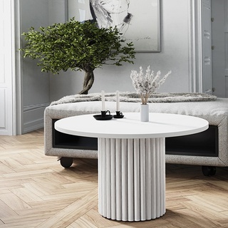 stolik 62 okrągły kawowy Lamelo nowoczesna mała ława mix kolory