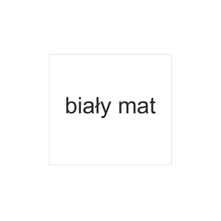 szafa 40 wysoka wąska Tres 09N z lustrem półkami nadstawką biała