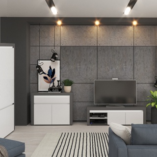 szafa 106 dwudrzwiowa ubraniowa Alabama ABS-1 z półkami drążkami