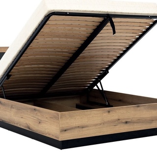 łóżko 160x200 loft podnoszone sypialniane Aris AS14 z pojemnikiem