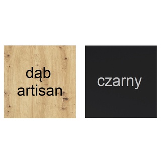łóżko 160x200 sypialniane Maxione 04 podwójne 160 artisan czarne