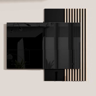 panel 80 z lamelami wiszący Cali 10 loft ozdobny na ścianę