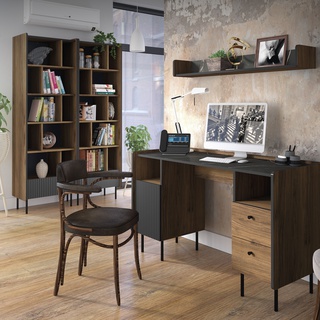 regał 59 z nóżkami szufladą Prestigo 10 otwarty słupek loft nowoczesny