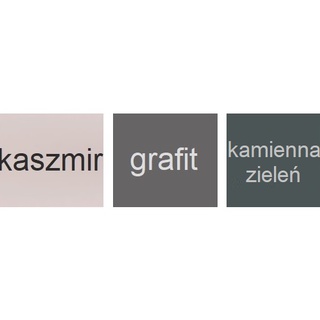garderoba 100 z lustrem wieszakami Spot nowoczesna grafit kaszmir zieleń