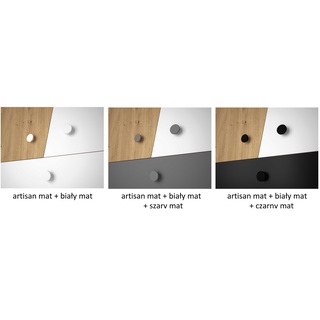łóżko 90x200 chowane w szafę Nero 16 nowoczesne 90 półkotapczan