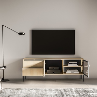 szafka 160 telewizyjna rtv Barnee 04 stolik pod tv szeroki nowoczesny