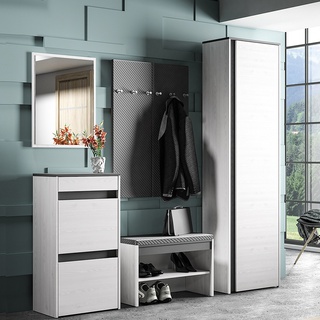 wieszak 70 tapicerowany Hyga 10 panel z wieszakami do przedpokoju