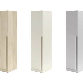 szafa 50 wąska wysoka Braga 05 z półkami regał słupek zamykany