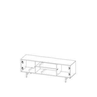 Szafka rtv Preggio PG-05 150 cm stolik rtv