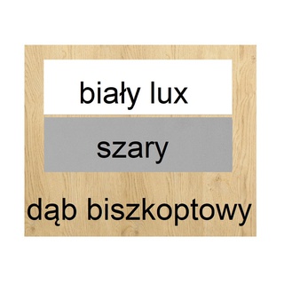 półka 105 wisząca Pixel PX13 na ścianę nad komodę łóżko biurko