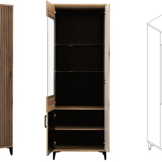 zestaw pokojowy loft Aris i mała meblościanka na nóżkach