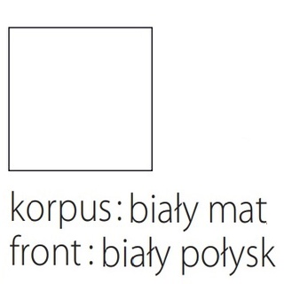 zestaw młodzieżowy dzieci ucznia Alaska 5 biurko łóżko szafa biała