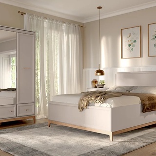 łóżko 160x200 na nóżkach z pojemnikiem Windsor 16 eleganckie 160