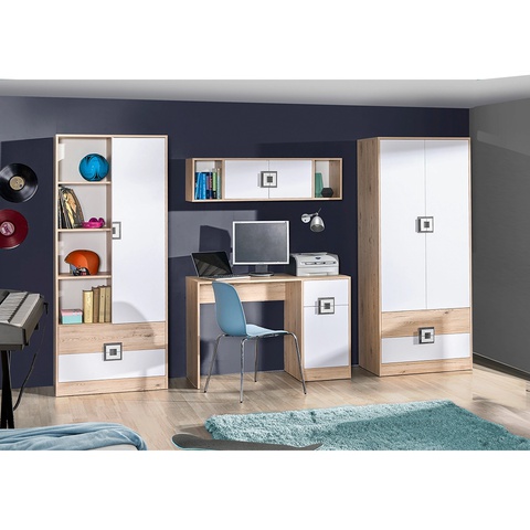 Zestaw meblościanka NICO 6 biurko szafa regał komplet dla dzieci ucznia