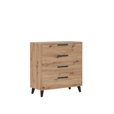 Komoda 91 z szufladami na nóżkach ARTI 05 szafka nowoczesna loft
