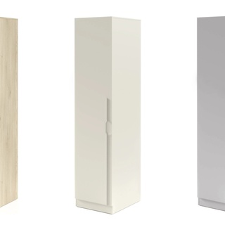 szafa 50 regał wysoki Braga 05M zamykany z półkami drążkiem słupek