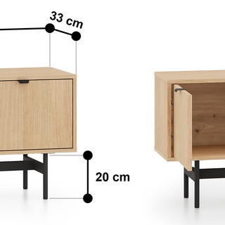 szafka 150 rtv duża Reynos 06 z szufladą na nóżkach nowoczesna pod tv