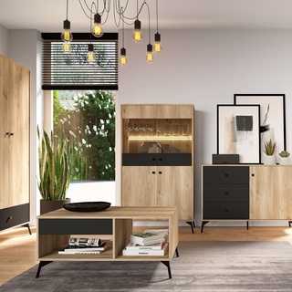 Komoda 120 z szufladami nogami Agis 05 szafka loft do sypialni pokoju