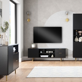 szafka 150 rtv pod tv na nóżkach Nubia 06 stolik telewizyjny z szufladami