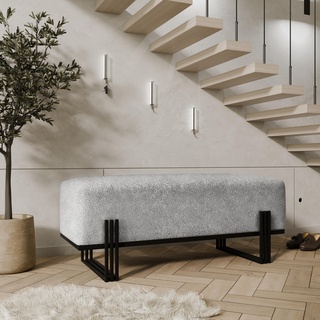 ławka 100 siedzisko Theo tapicerowane mix kolory do przedpokoju korytarza