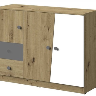 zestaw mebli Nero 2 łóżko składane komoda szafa do pokoju sypialni