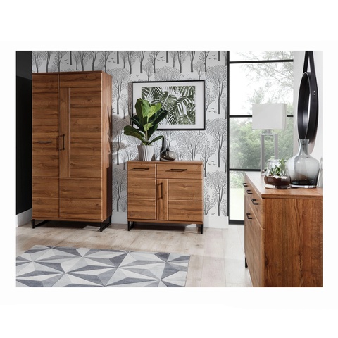 Zestaw IVO 3 komoda szafa na nóżkach do pokoju sypialni korytarza