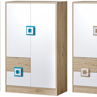 komoda 80 wysoka Nico 07 szafka dwudrzwiowa z szufladami