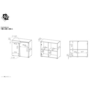 Komoda Azuro 05