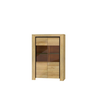 witryna 100 ,2 dwudrzwiowa Sirocco SIW-2 szafka wysoka komoda z szybą