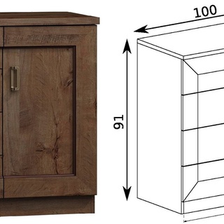 komoda 100 z szufladami półką drzwiami Tadeusz 22 szafka lefkas