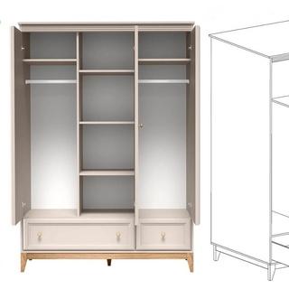 zestaw sypialnia Windsor 5 szafa z lustrem łóżko 160 z pojemnikiem