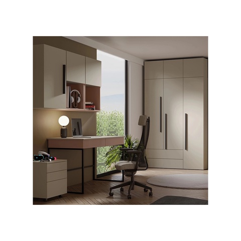 Zestaw mebli LORIN 11 biurko szafa duża wysoka do pokoju sypialni