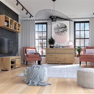 witryna wysoka Arizona RRW-2 słupek przeszklony regał zamykany