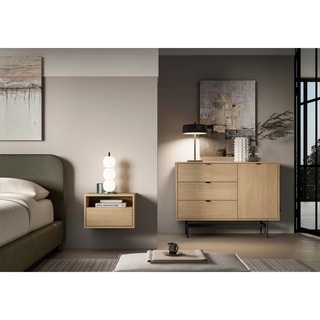 szafka 45 wisząca nocna Reynos 08 półka z szufladą stolik nocny