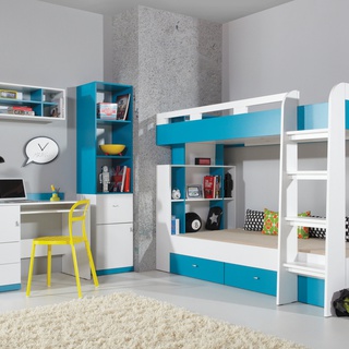 półka 115 wiszący regał Mobi 15 nad biurko komodę łóżko dzieci