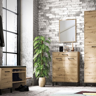 wieszak 35 panel wąski Nevio 07 na okrycia do przedpokoju