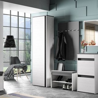 szafa 54 ubraniowa Hyga 06 mała wąska do przedpokoju korytarza