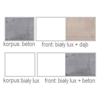 zestaw meblościanka Sigma E z biurkiem młodzieżowa dla ucznia dzieci