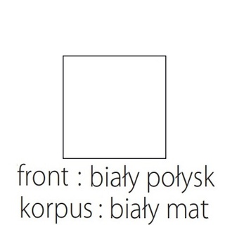 komoda 157 duża szuflady półki Baldur BDK-1 szafka szeroka na nóżkach