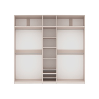 szafa 250 otwarta wysoka Tres YN garderoba z nadstawką bez drzwi