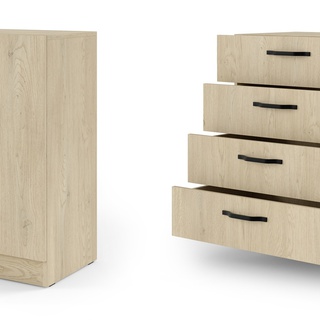 komoda 120 ,5 nowoczesna Braga K2M szafka pojemna szuflady drzwi