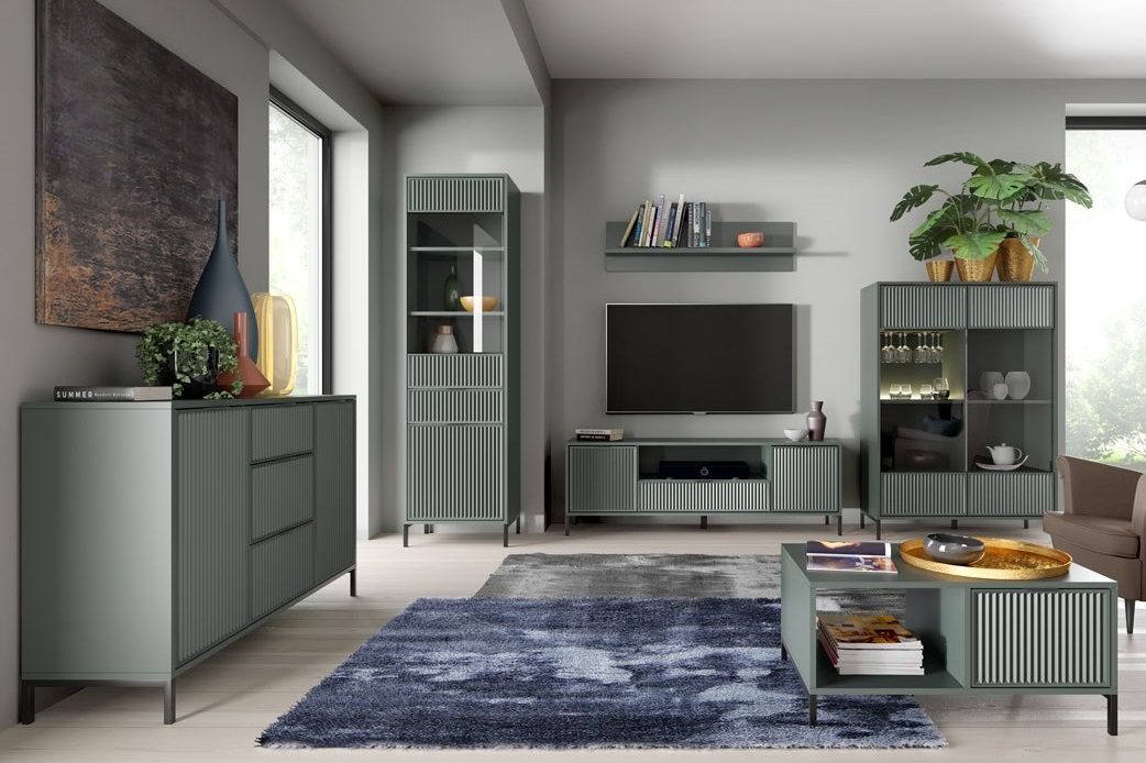 LINKaSTYLES - cashmere / indigo / stone green