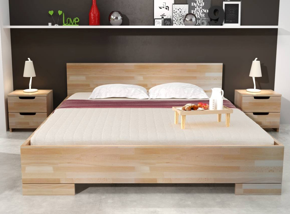 Łóżko Skandica Spectrum MAXI&LONG bukowe