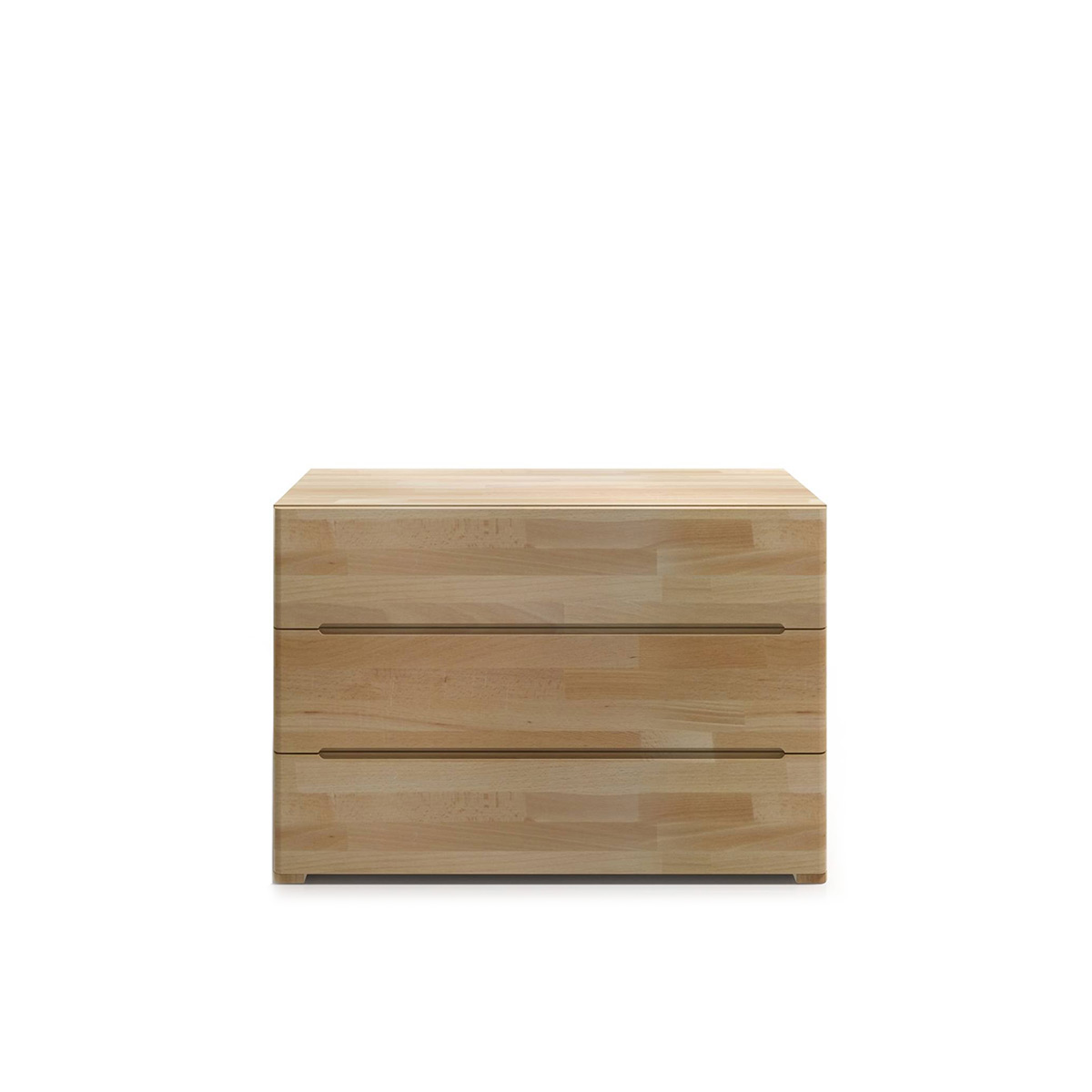 Komoda Skandica Sparta bukowa z 3 szufladami